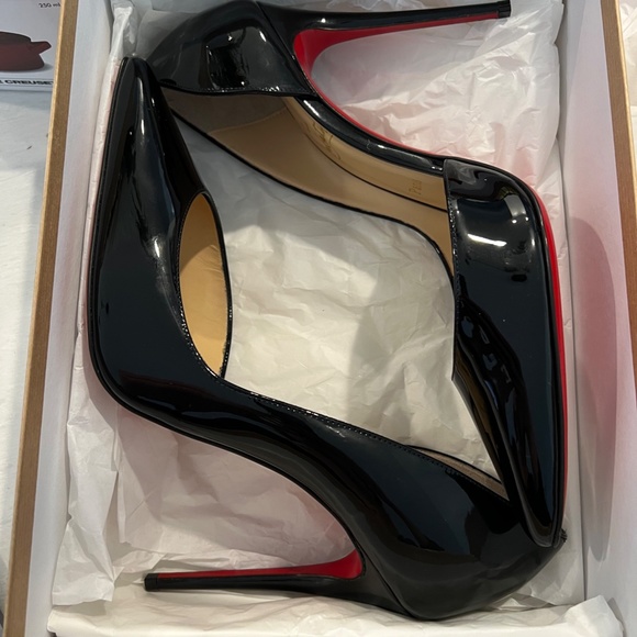 NWT Christian Louboutin Iriza 100 mm Patent - Picture 4 of 7